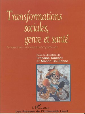 cover image of Transformations sociales, genre et santé